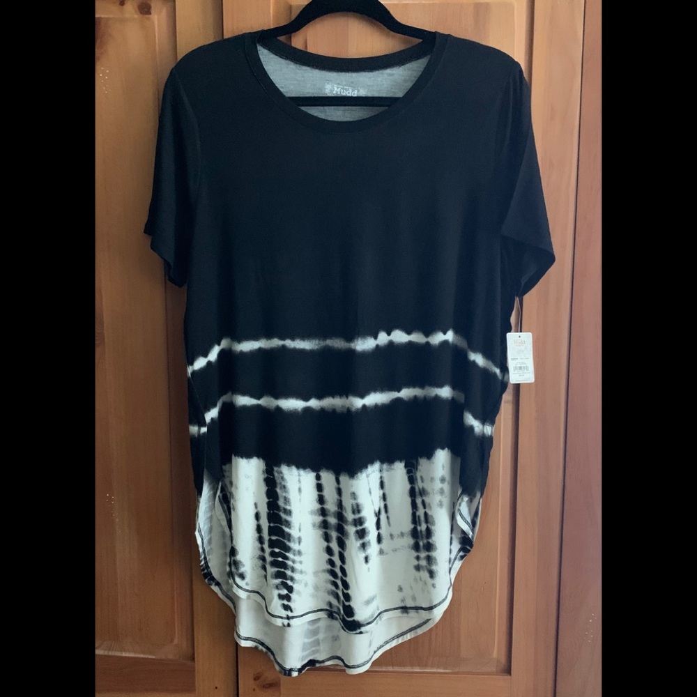 NWT Hi/low Soft Tunic Tee by Mudd